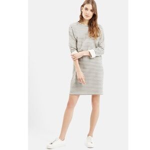 Topshop Striped Sweater Dress
